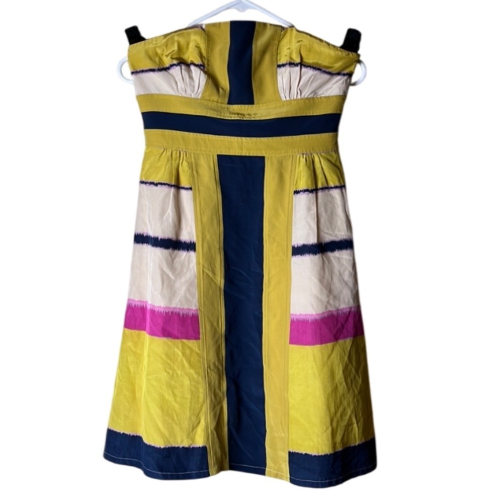 Anthropologie Plenty by Tracy Reese Silk Blend Knee Length Dress - 4
